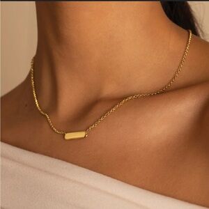 Katie Loxton With Love Waterproof Signet Necklace
